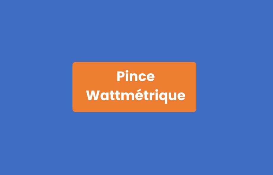 Pince Wattmétrique