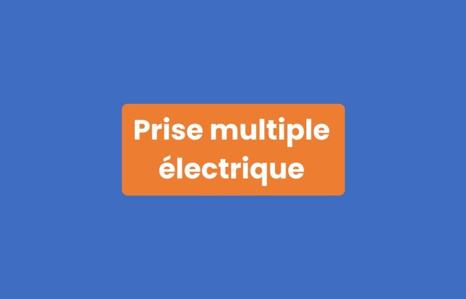 Prise multiple électrique