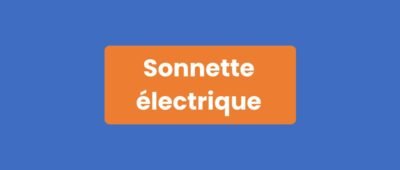 Sonnette Électrique