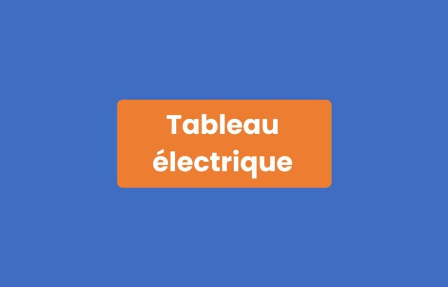 Tableau électrique