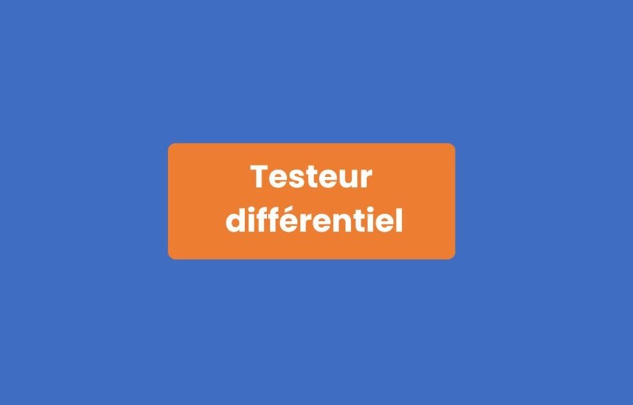 Testeur différentiel