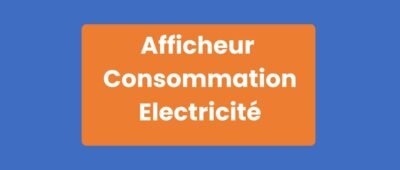 Afficheur Consommation Électricité