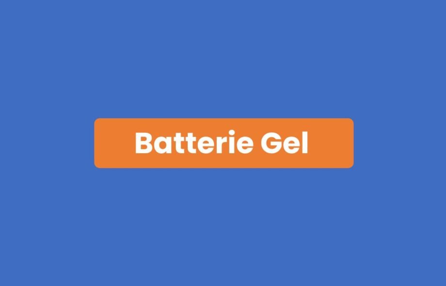 Batterie Gel