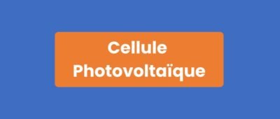 Cellule photovoltaïque