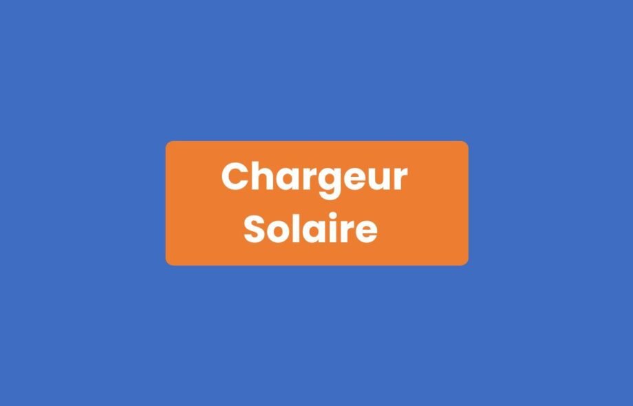 Chargeur Solaire