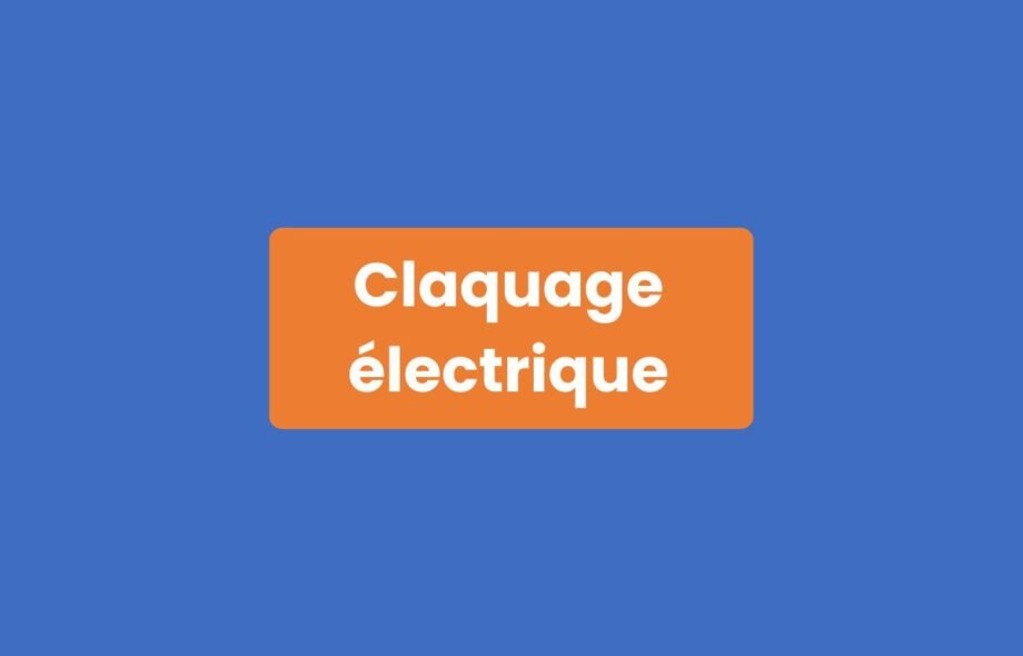 Claquage électrique