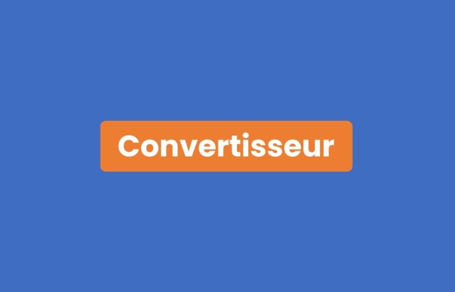 Convertisseur