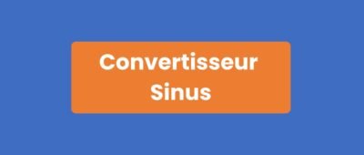 Convertisseur Sinus