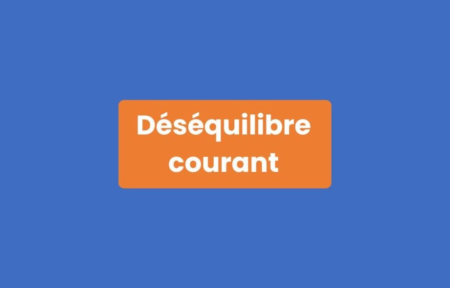 Déséquilibre courant