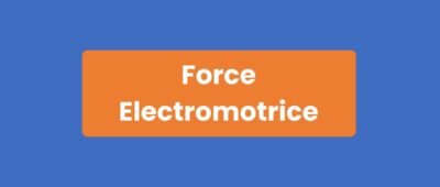 Force électromotrice