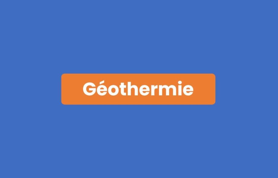 Géothermie