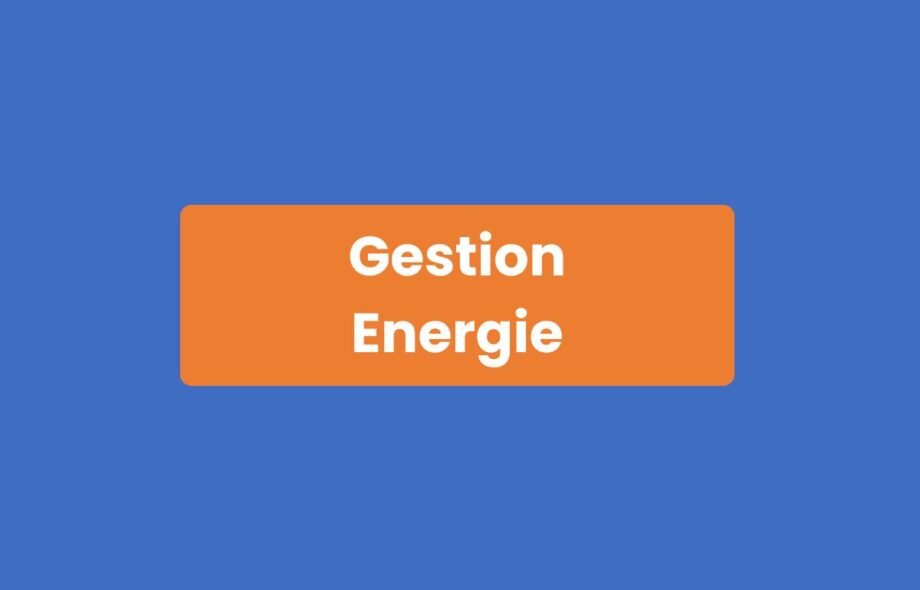 Gestion Énergie