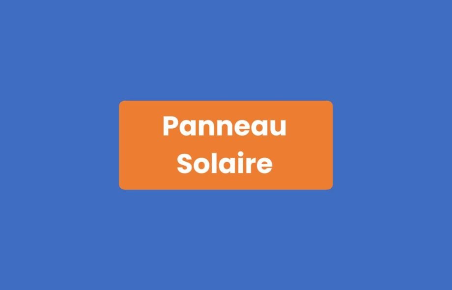 Panneau Solaire