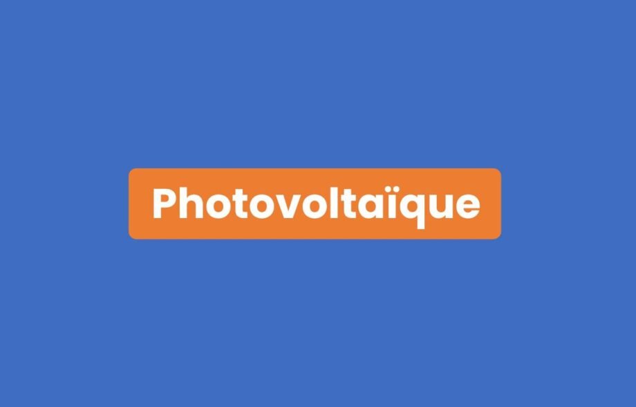 Photovoltaïque