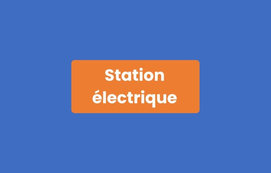 Station électrique portable