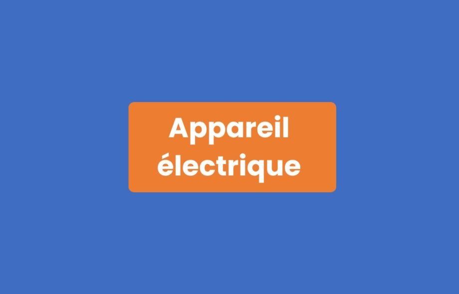 Appareil Électrique