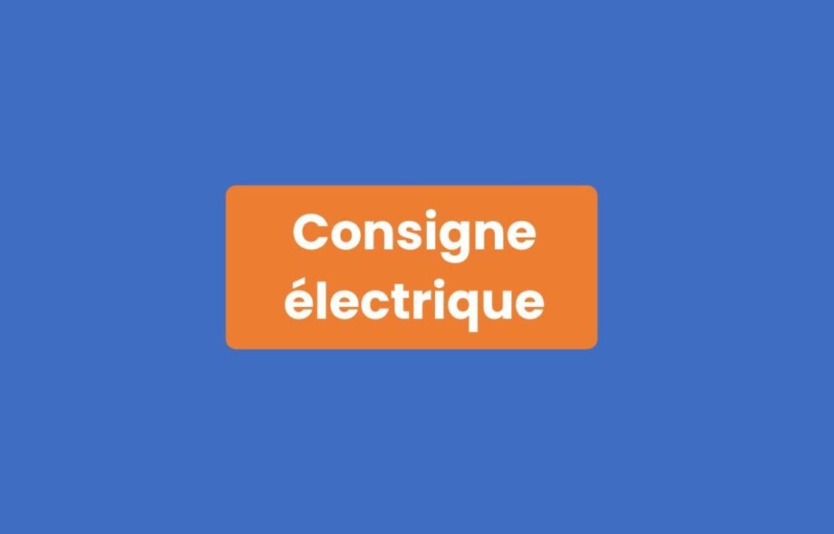Consigne Électrique