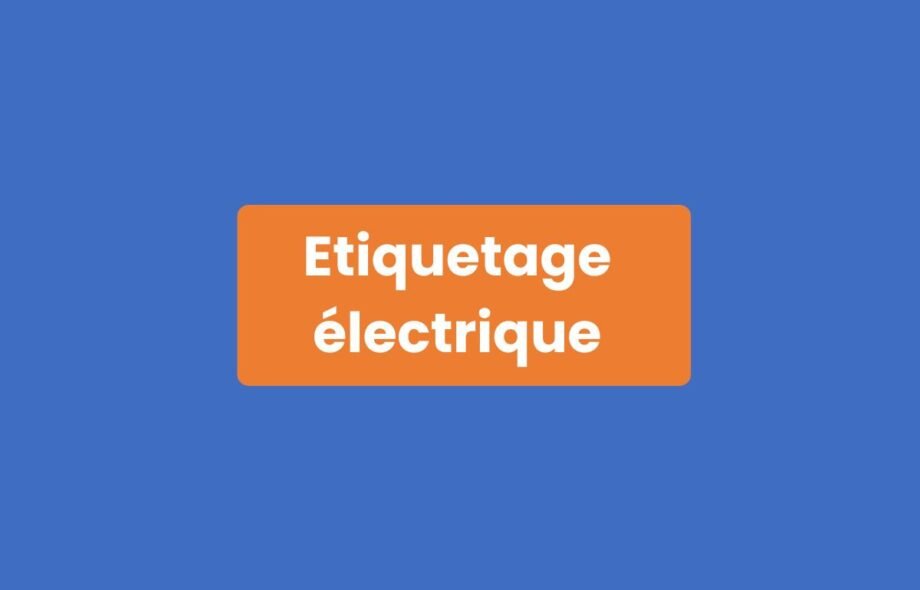 Étiquetage Électrique