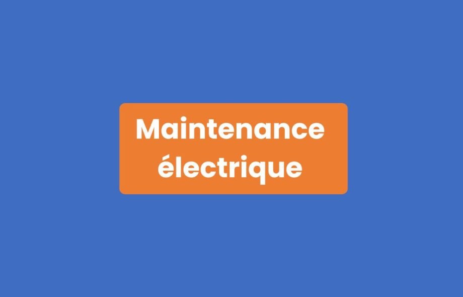 Maintenance Électrique