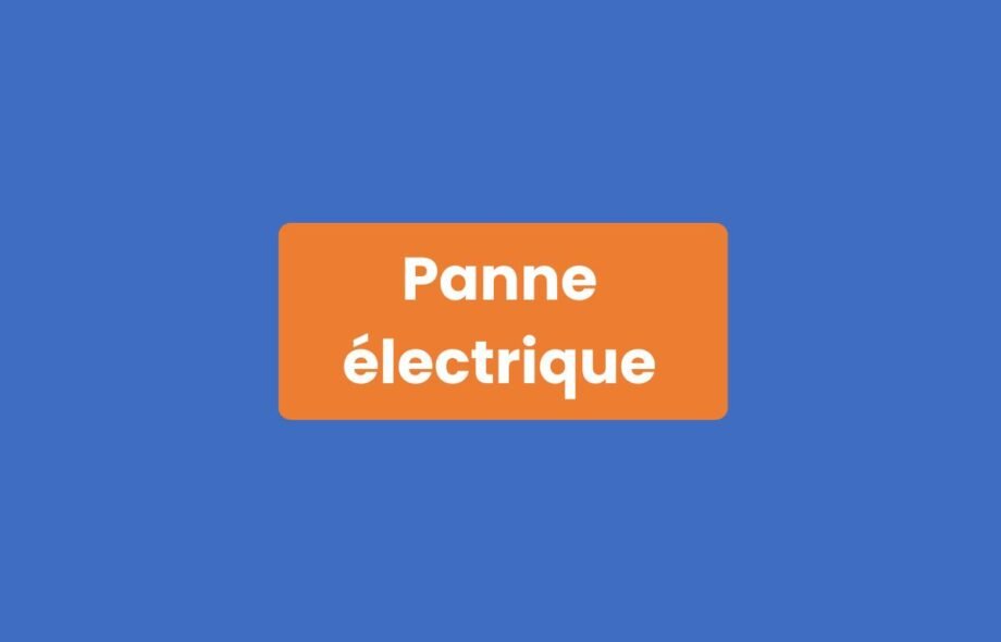 Panne électrique