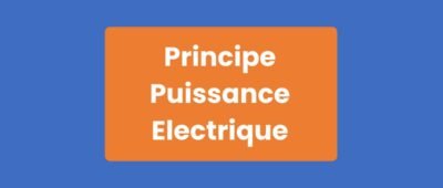 Principe Puissance Électrique