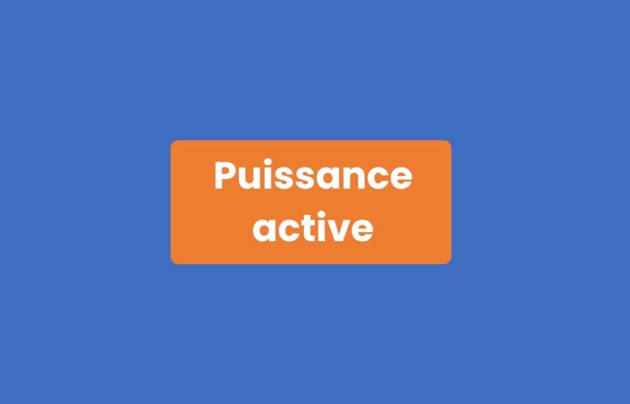 Puissance Active