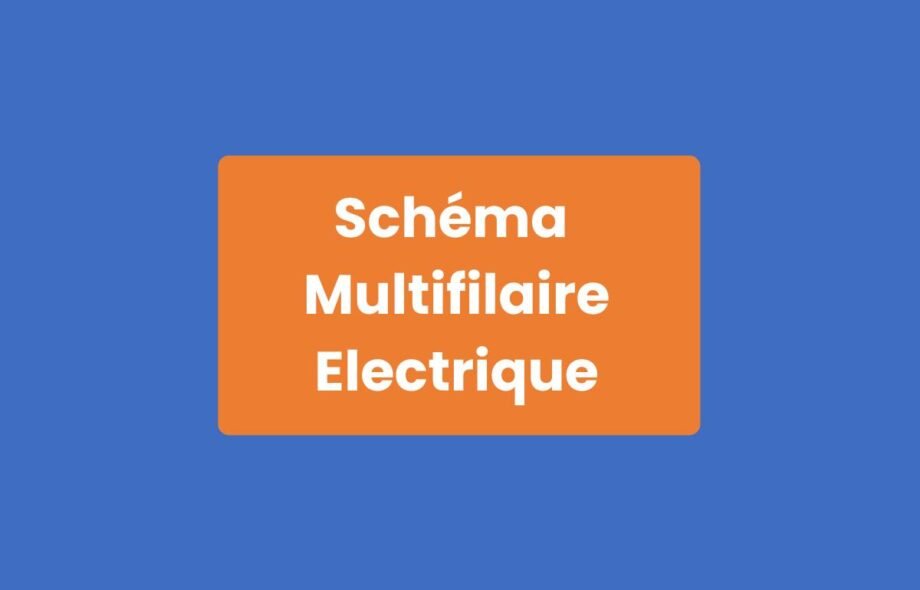 Schéma multifilaire électrique