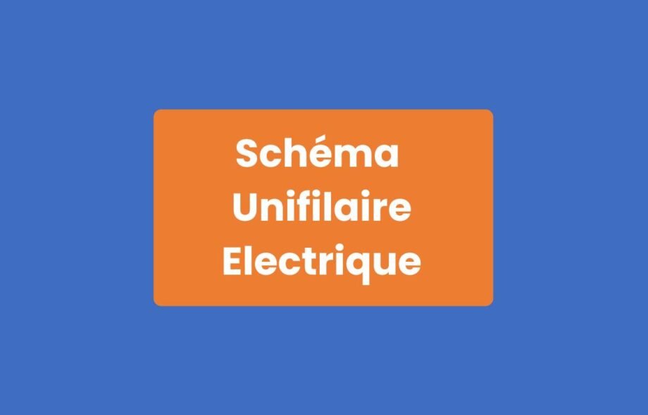 Schéma unifilaire électrique