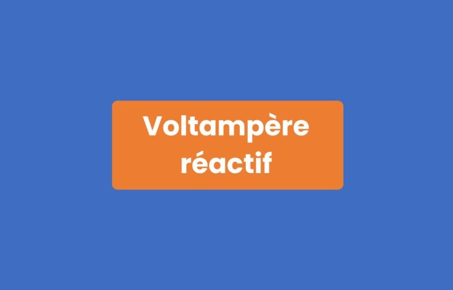 Voltampère Réactif