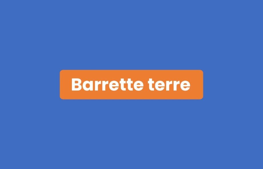 Barrette Terre