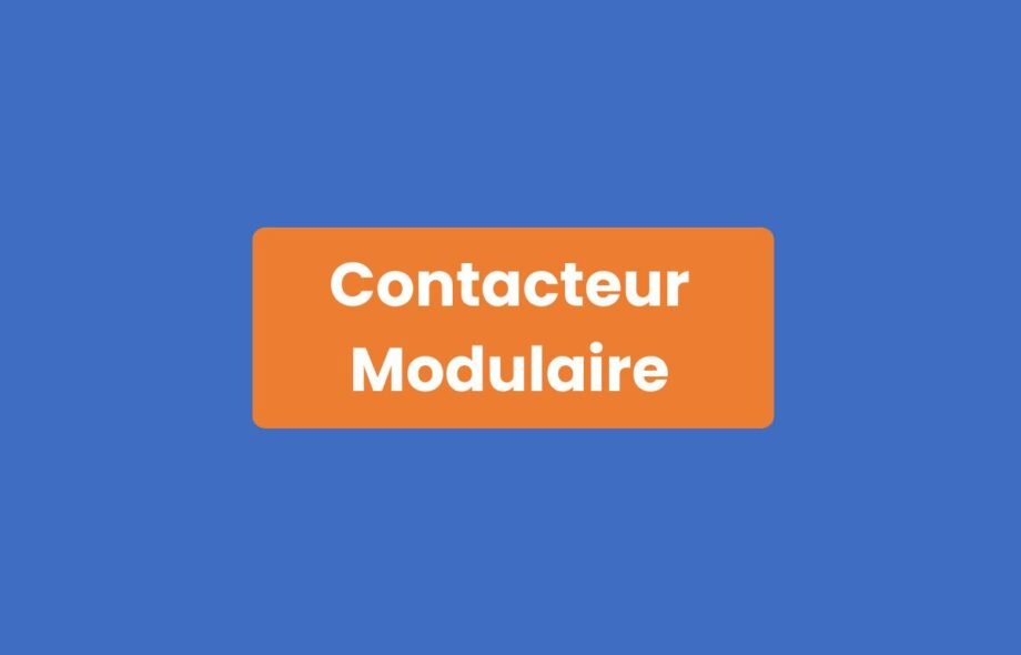 Contacteur Modulaire
