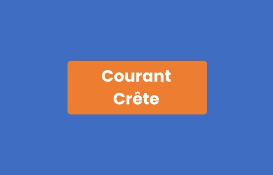 Courant Crête