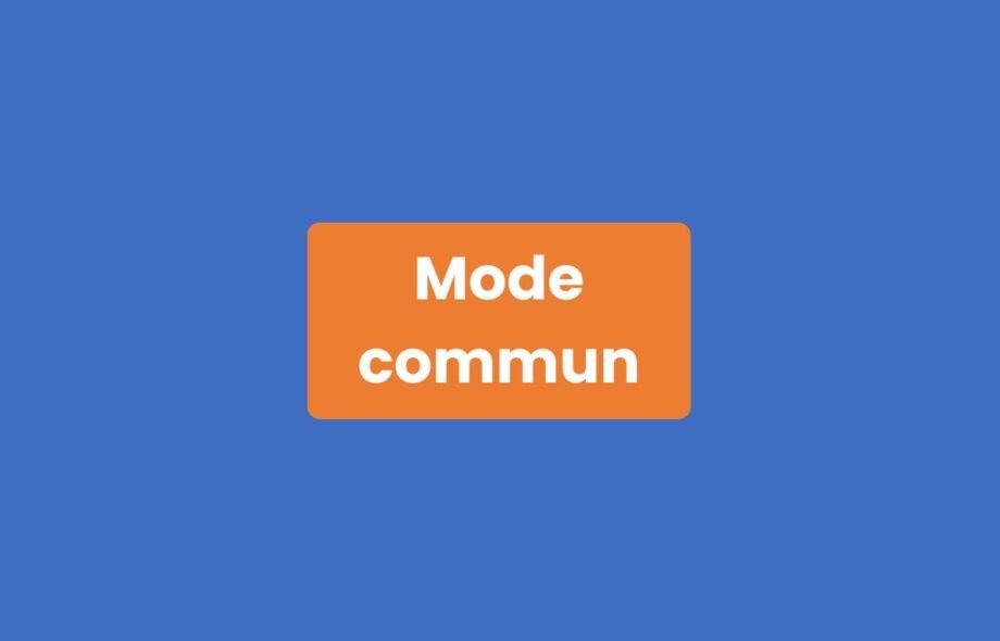 Mode commun