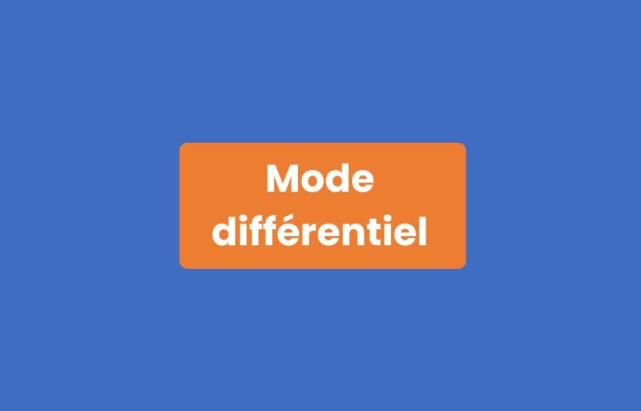 Mode différentiel