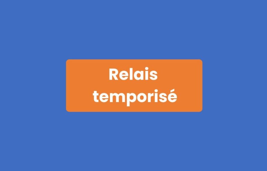 Relais temporisé