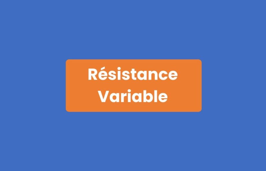 Résistance variable