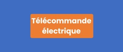Télécommande électrique