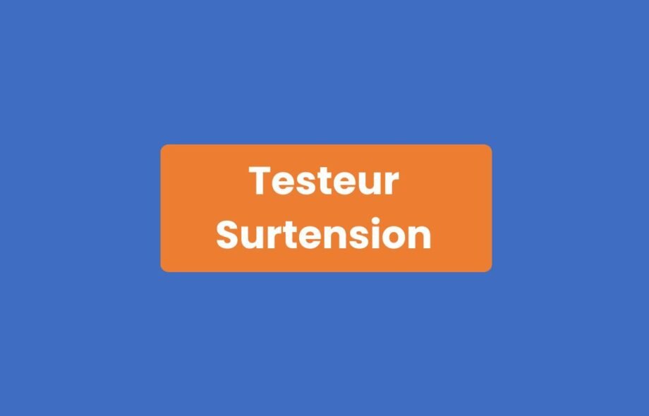 Testeur Surtension