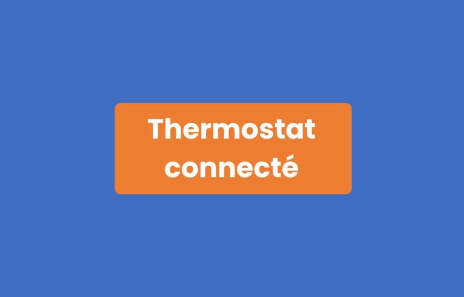 Thermostat connecté