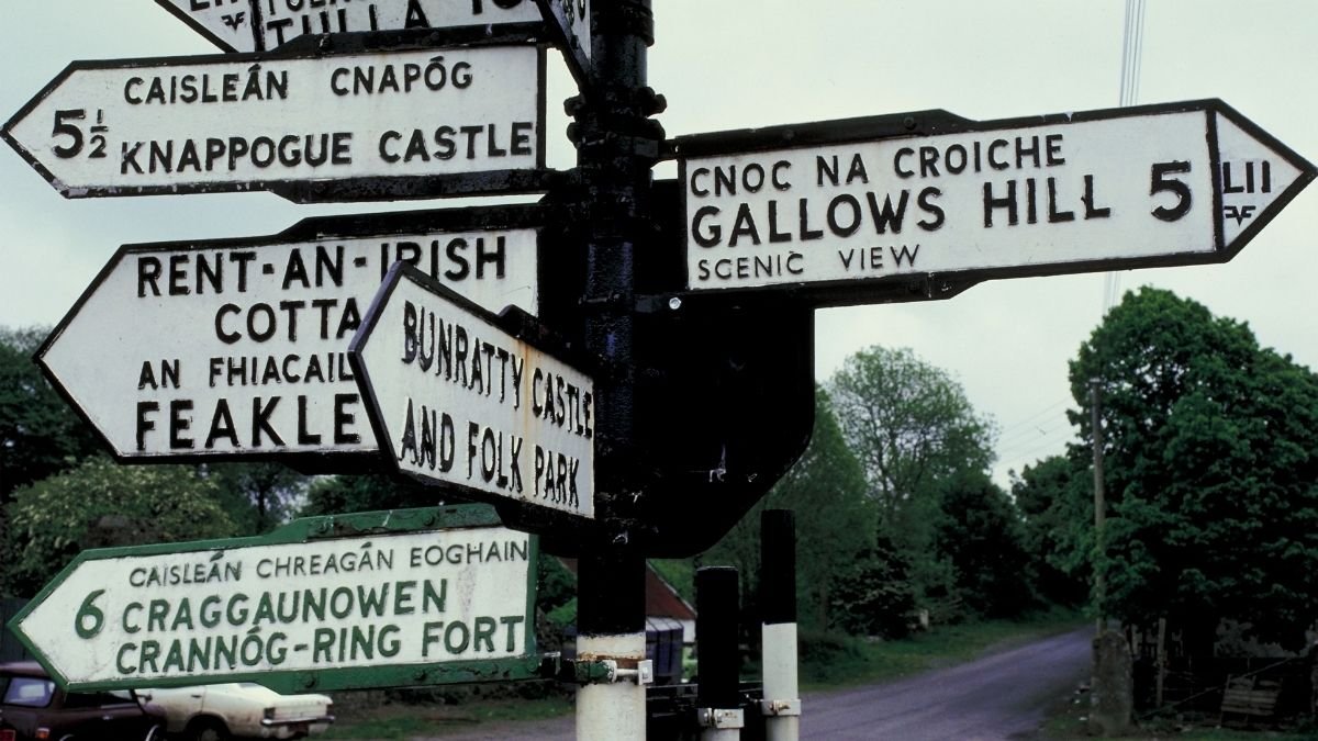 poteau de signalisation