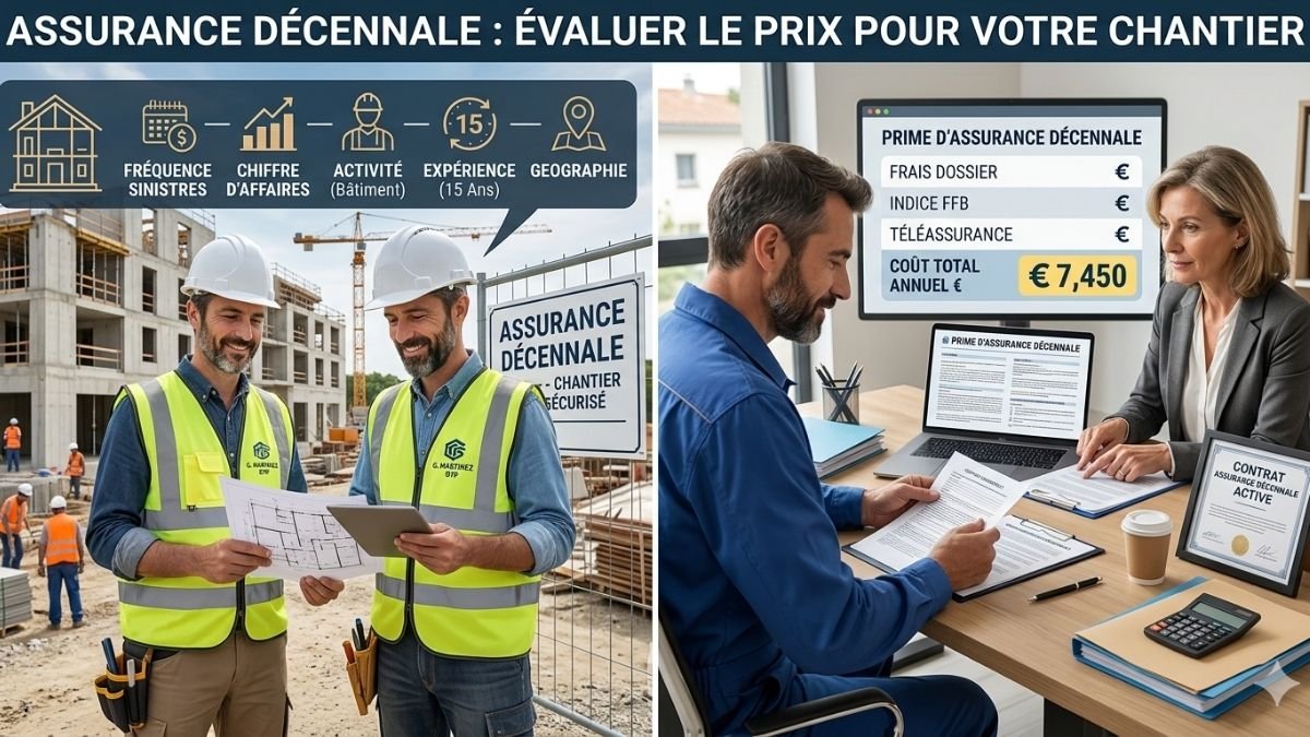 prix d'une assurance décennale