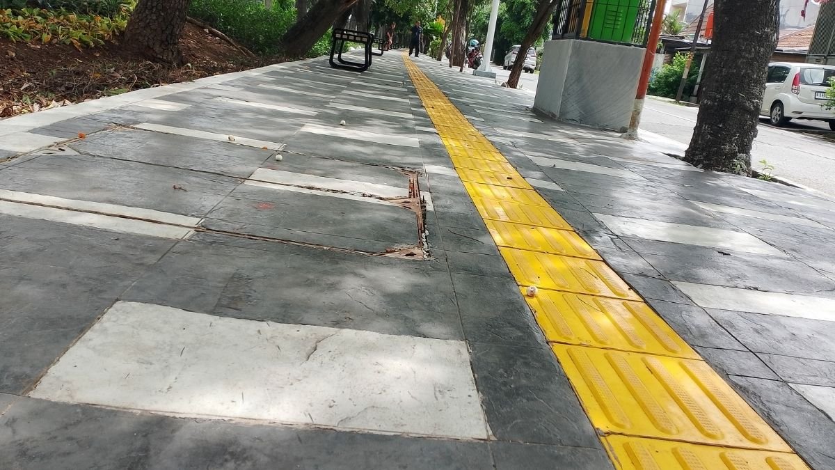 bande de guidage PMR