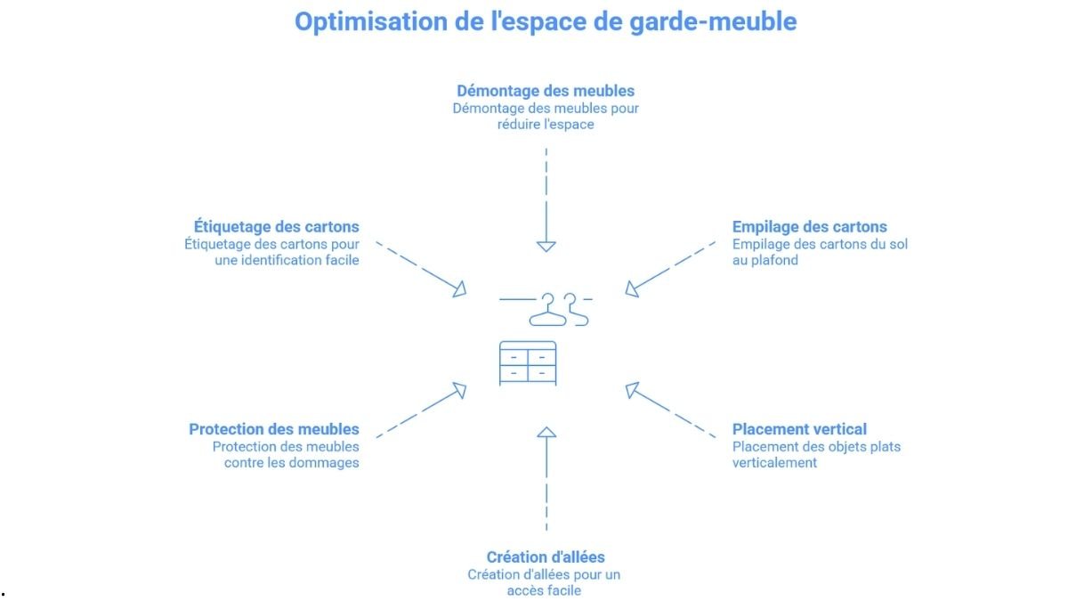 optimiser espace garde meuble Lyon