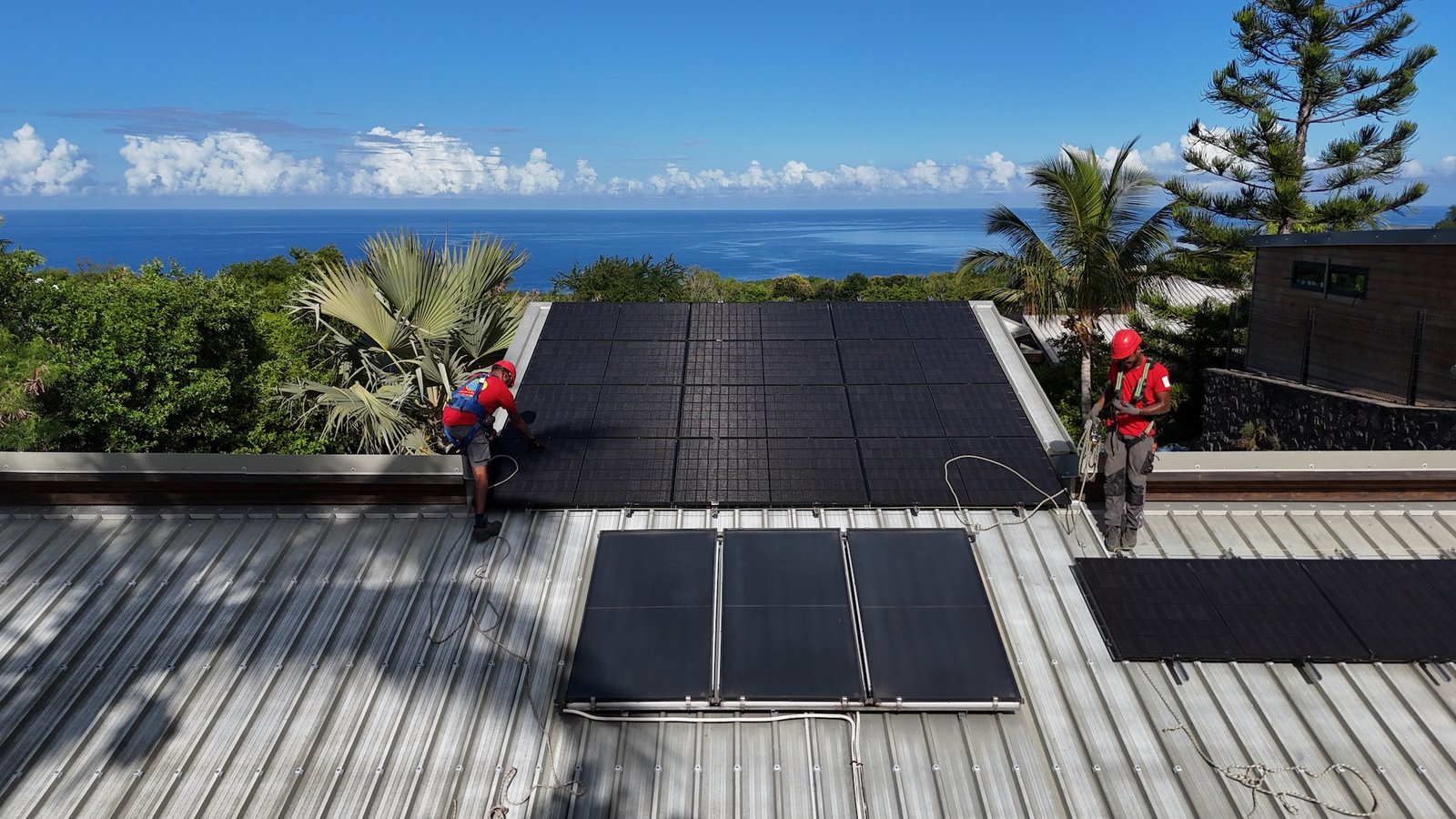 Installer des panneaux solaires à La Réunion