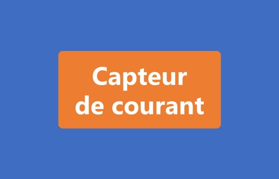 Capteur de courant
