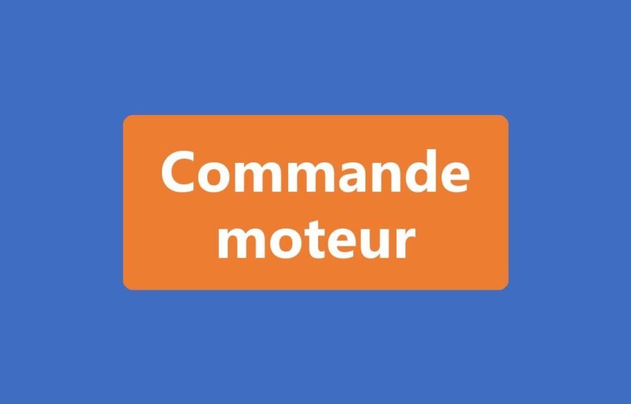 Commande moteur