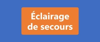 Éclairage de secours
