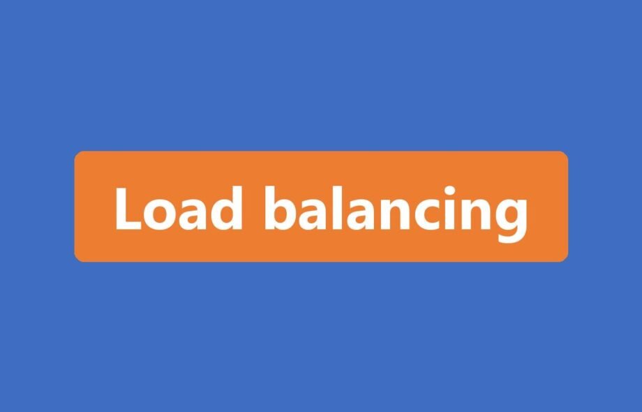 Load balancing