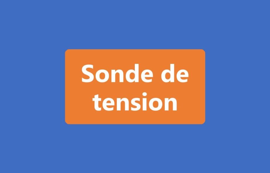 Sonde de tension