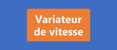 Variateur de vitesse